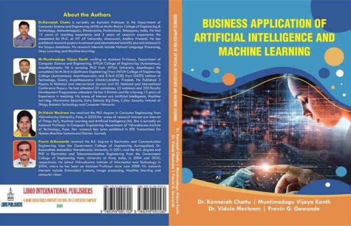 Business Application of Artificial Intelligence and Machine learning