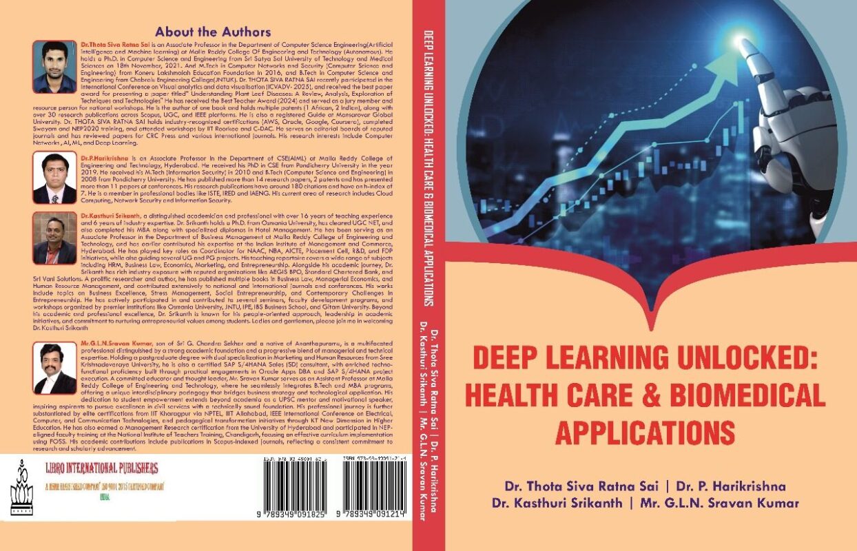 Deep learning unlocked: Health care & Biomedical applications